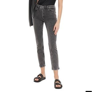 Anine Bing Frida Cropped Jeans